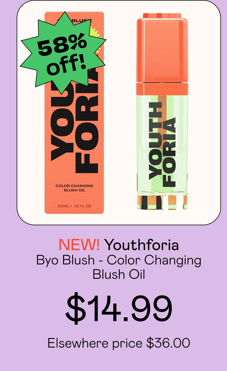 Byo Blush - Color Changing Blush Oil