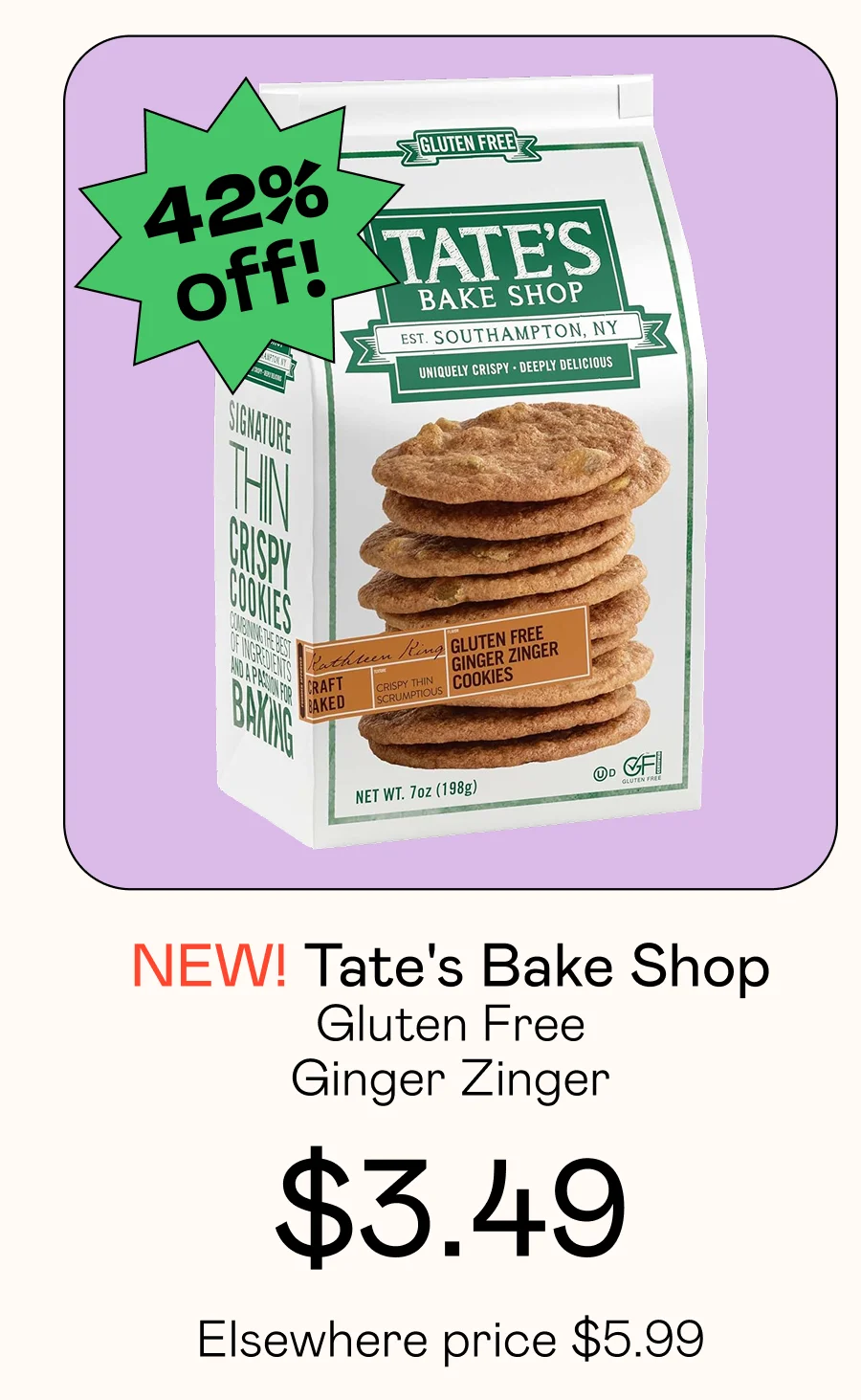 Gluten Free Ginger Zinger