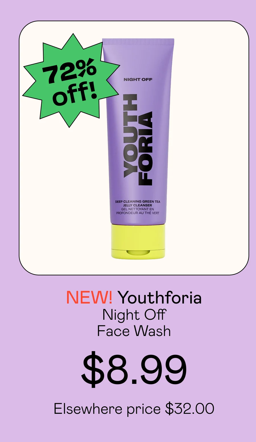 Night Off Face Wash