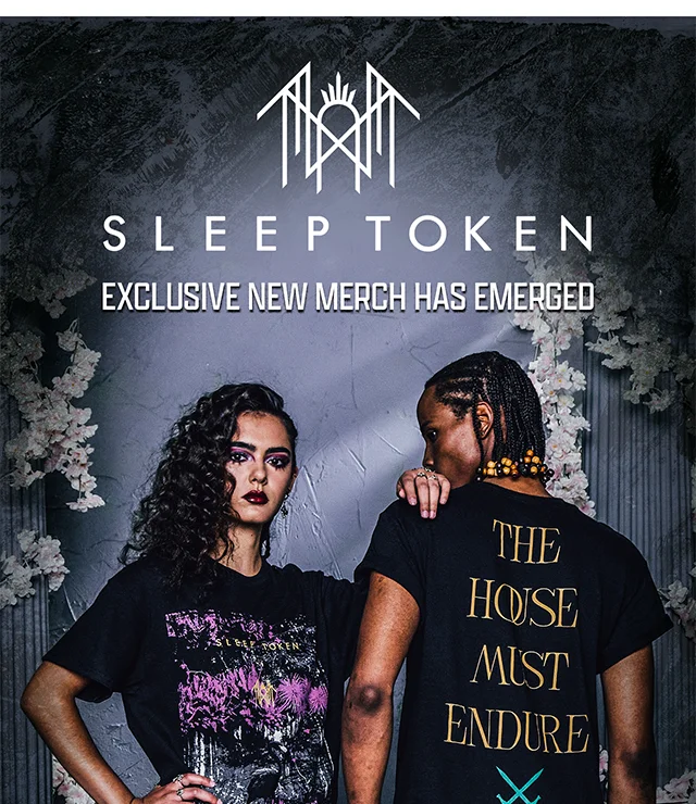 Sleep Token. Exclusive New Merch Has Emerged. Shop Now
