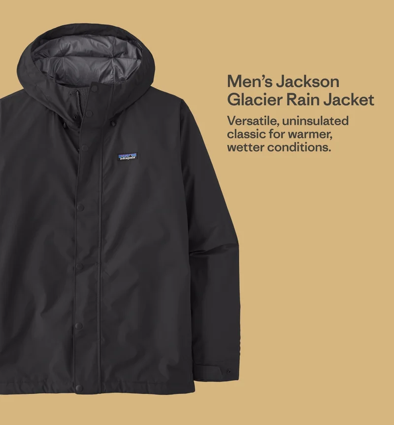 Men’s Jackson Glacier Rain Jacket