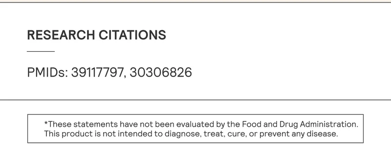 These statements have not been evaluated by the Food and Drug Administratoin. This product is not intended to diagnose, treat, cure, or prevent any disease.
