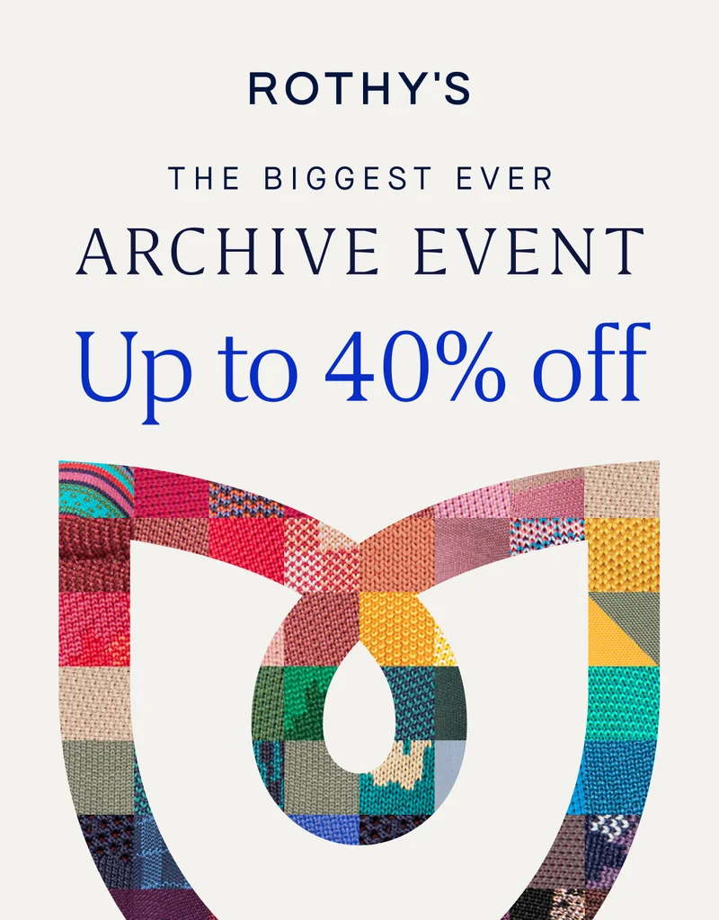 THE BIGGEST EVER ARCHIVE EVENT Up to 40% off