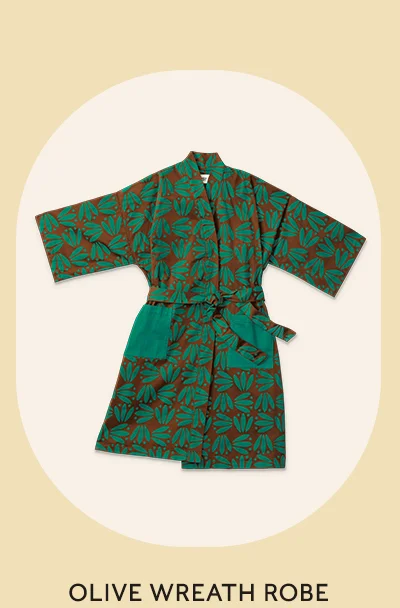 OLIVE WREATH ROBE