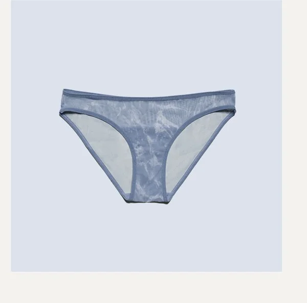 Fine Mesh Bikini - Marbled Sky