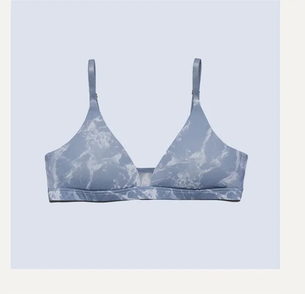 Limitless Wirefree Scoop Bra - Marbled Sky