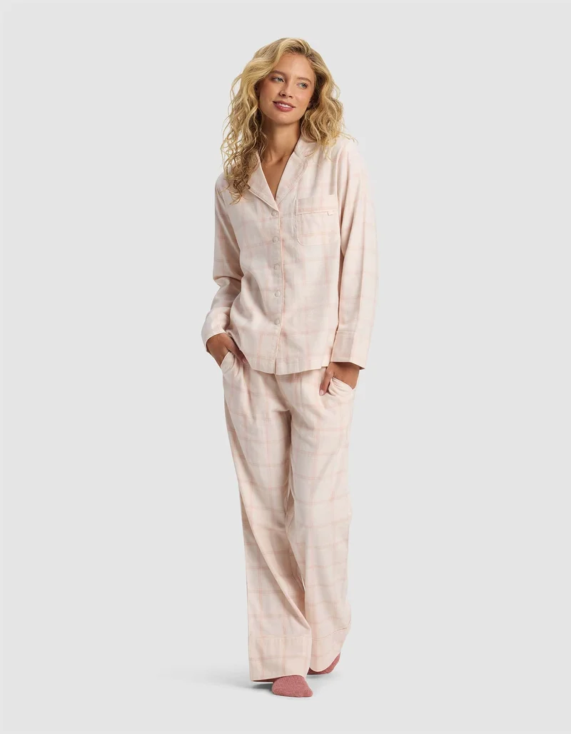 Image of Women's Farmhouse Long Sleeve Pajama Set
