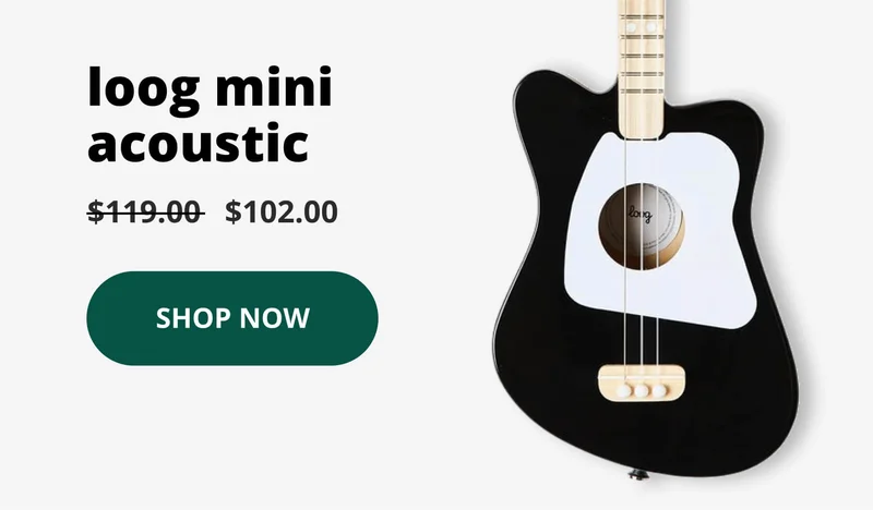 loog mini acoustic $102 - shop now
