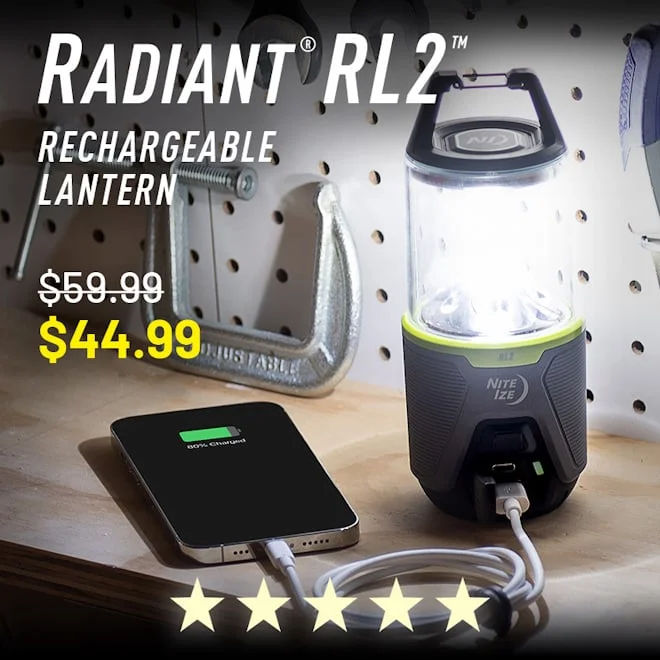 Radiant® RL2™ Rechargeable Lantern
