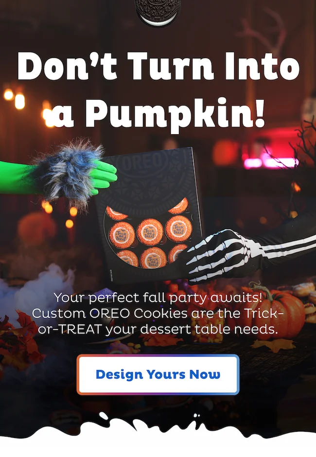 Customize OREO Cookies for Halloween