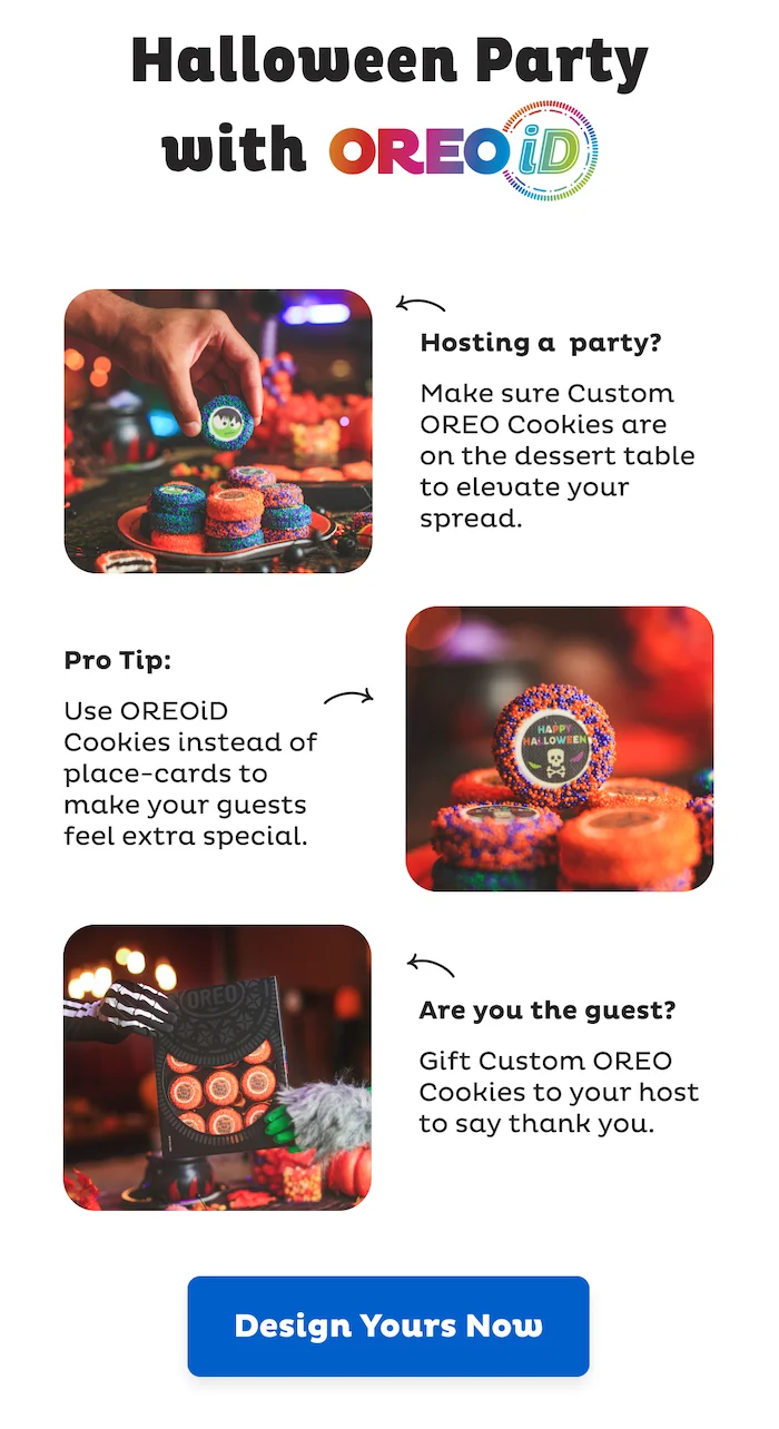 Customize OREO Cookies for Halloween