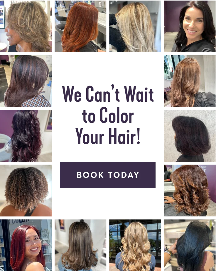 We can't wit to color your hair!