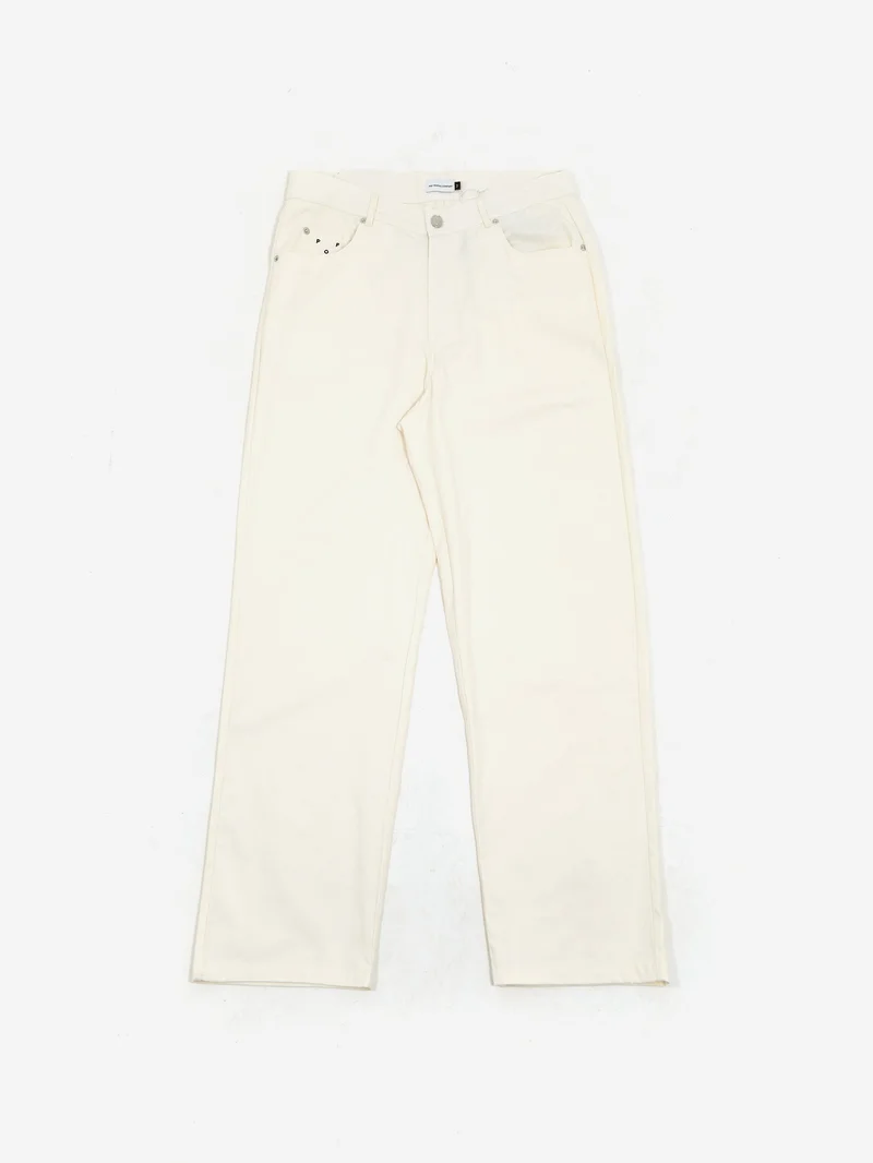 Image of Pop Trading Company Drs Linen Pant - Off White