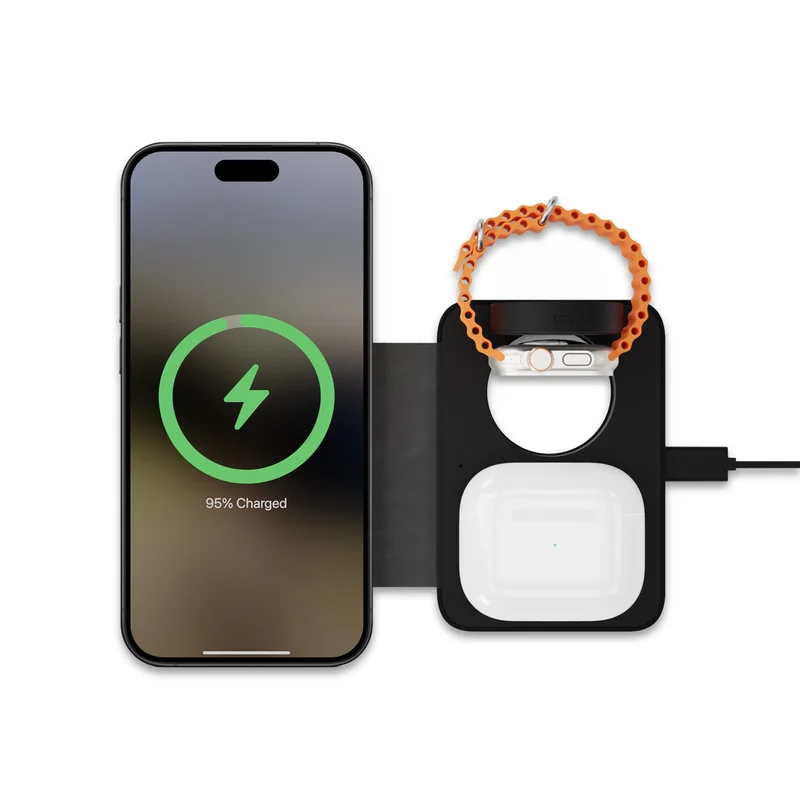 Image of Magsafe® Compatible 3 In 1 Portable Charger
