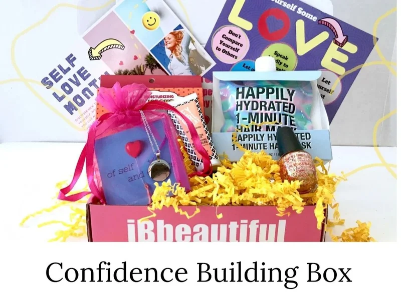 Monthly Subscription Box for Teen + Tween Girls - Ages 7 - 15 - Best Empowerment, Self Care + Confidence Building Box for Girls