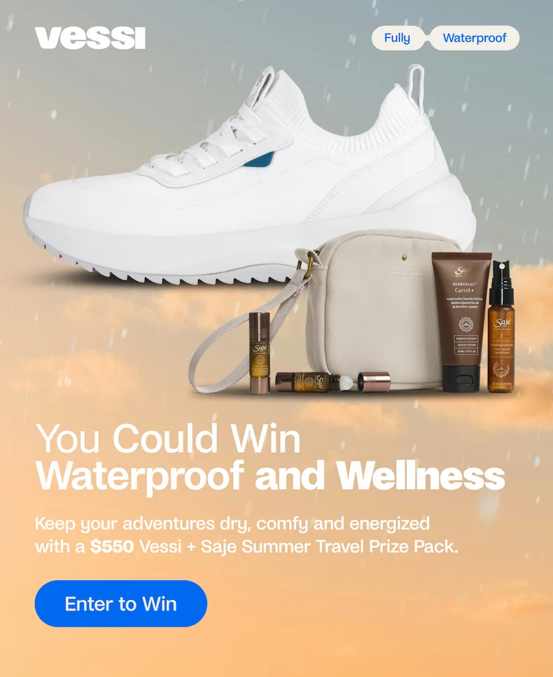 Your Could Win Waterproof and Wellness