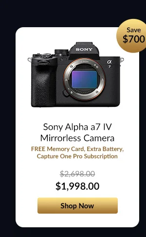 Sony Alpha a7 IV Mirrorless Camera