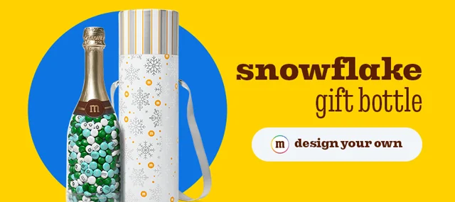 SNOWFLAKE GIFT BOTTLE