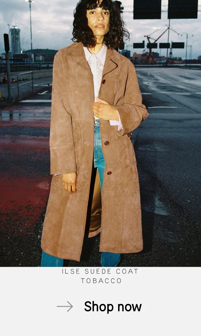 Ilse Suede Coat