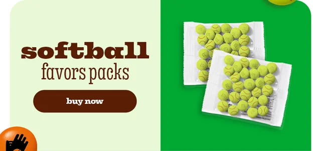 SOFTBALL FAVOR PACKS