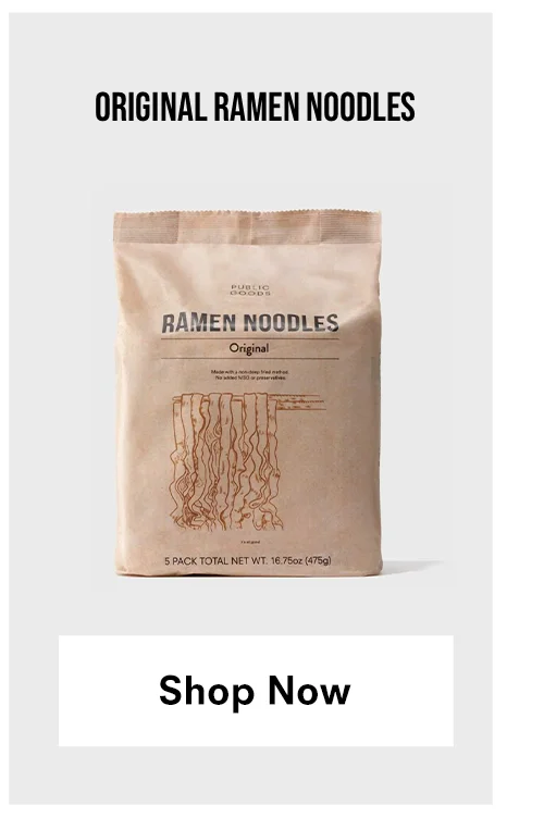 Original Ramen Noodles. Shop Now
