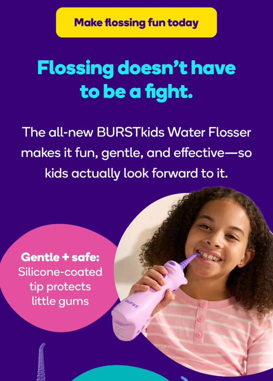 BURSTkids Water Flosser