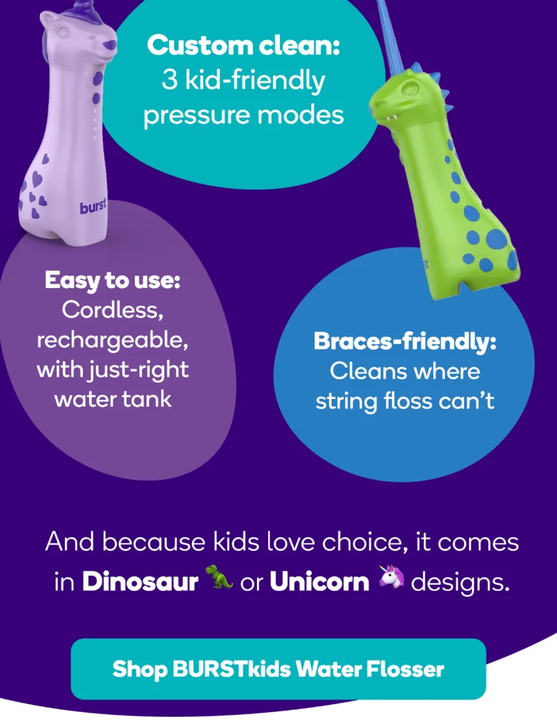 BURSTkids Water Flosser