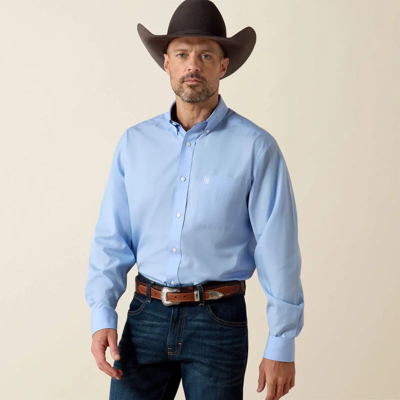 Wrinkle Free Solid Classic Fit Shirt