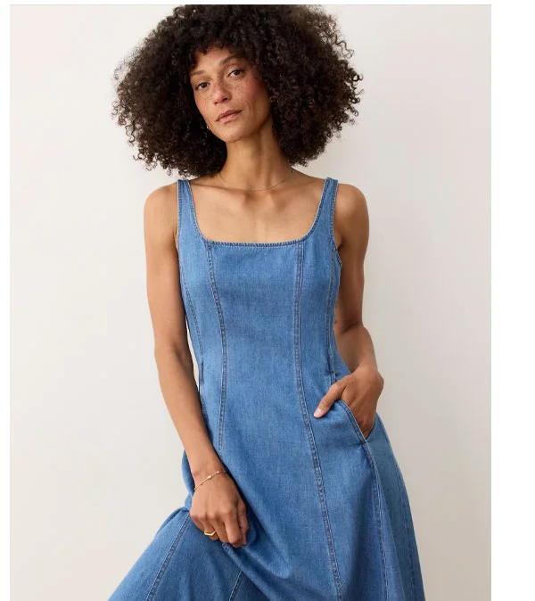 Denim Maxi
