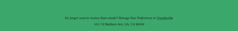 Manage Preferences