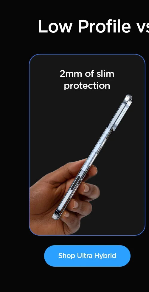 Low Profile vs High Impact: For 2mm of slim protection, shop Pixel 10 Pro Fold Case Ultra Hybrid MagFit.