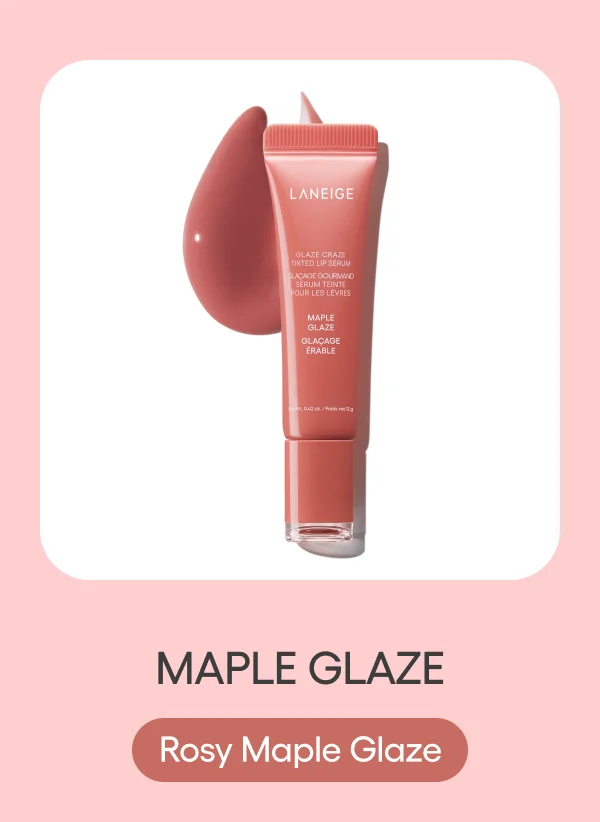 GLAZE CRAZE TINTED LIP SERUM MAPLE GLAZE