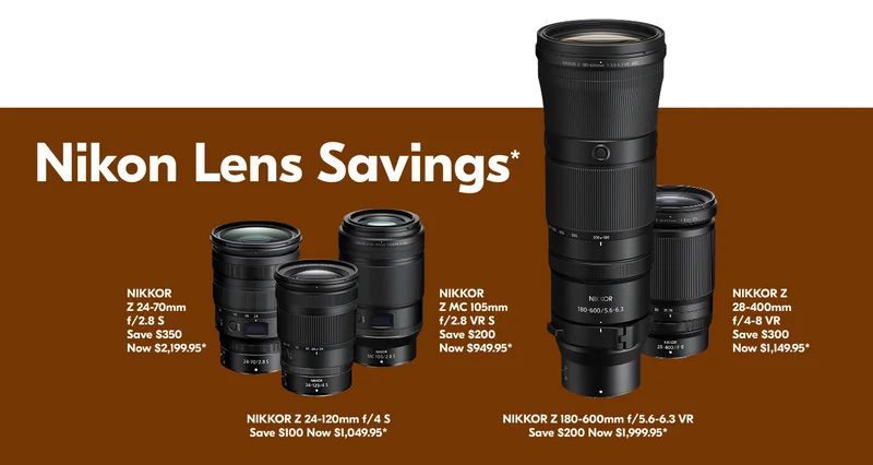 Nikon Lens Savings*