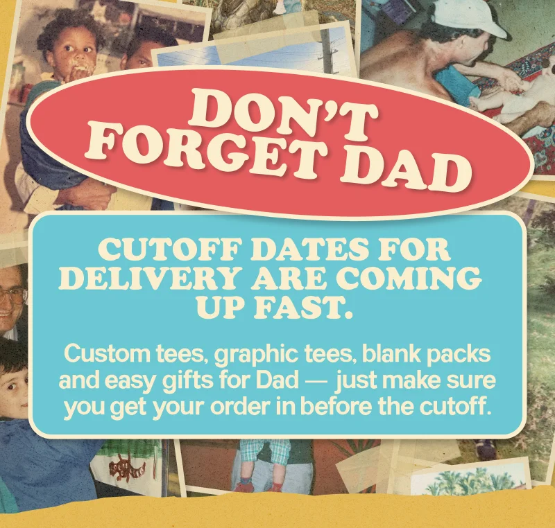 Order now for Father's Day