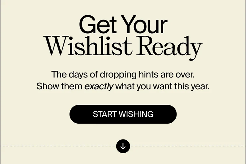 Get Your Wishlist Ready
