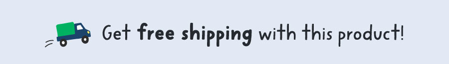 Get free shipping with this product!