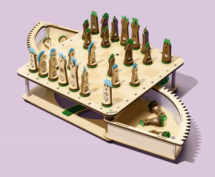 Build & Play Chess Set