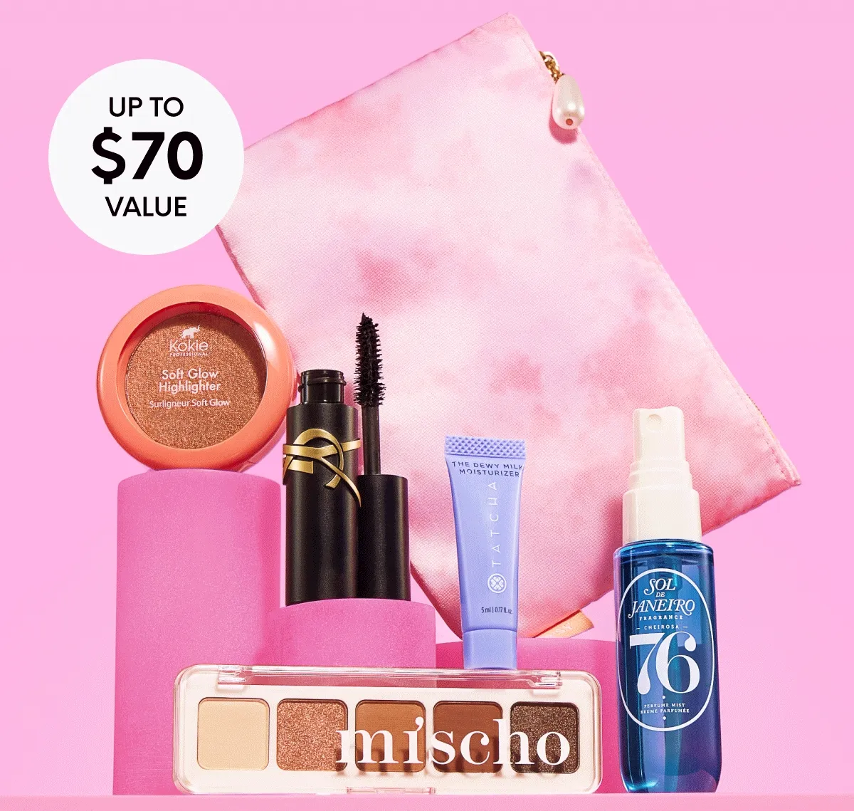 5 PRODUCTS UP TO $70 VALUE