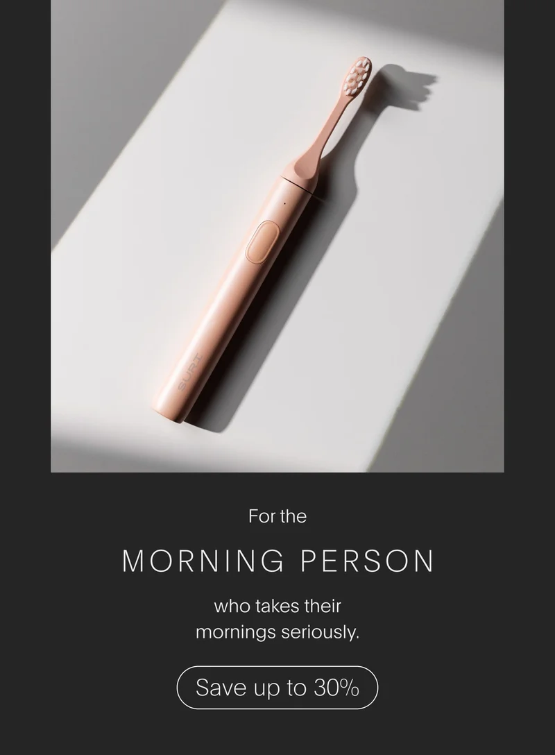 for the morning person who takes their mornings seriously. - save up to 30%