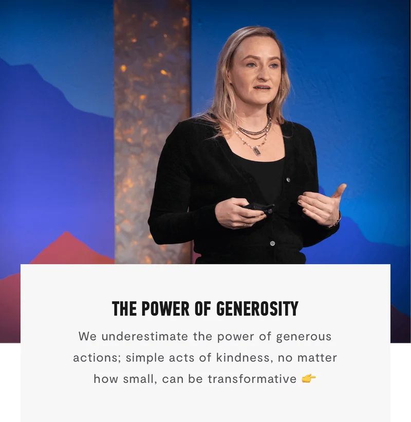 The Power Of Generosity