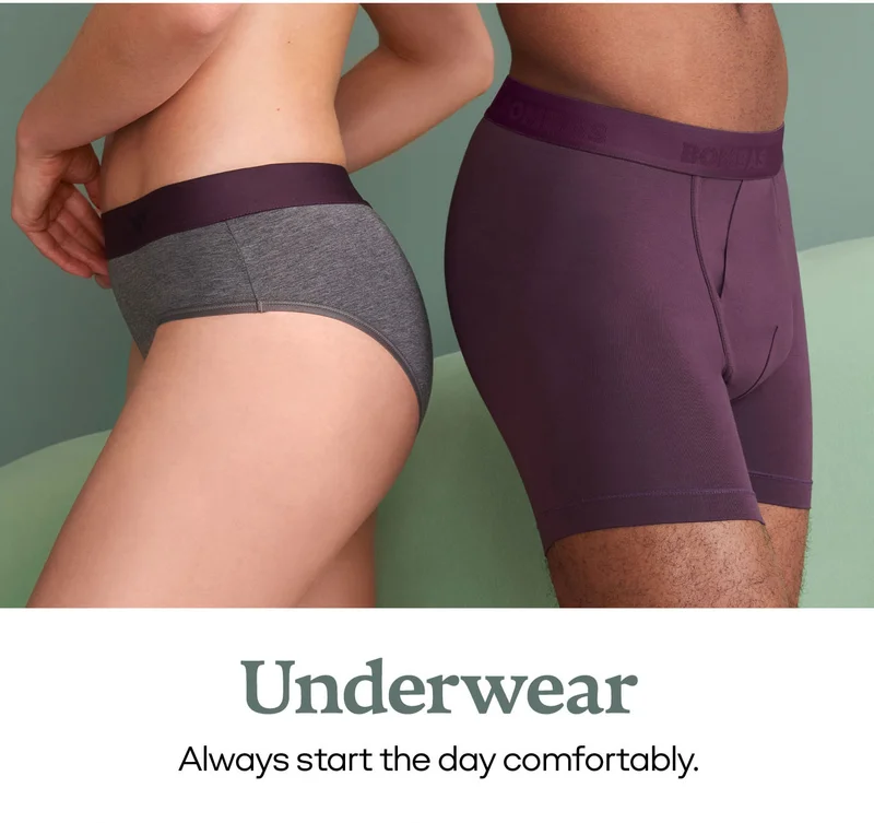 UNDERWEAR ALWAYS START THE DAY COMFORTABLY