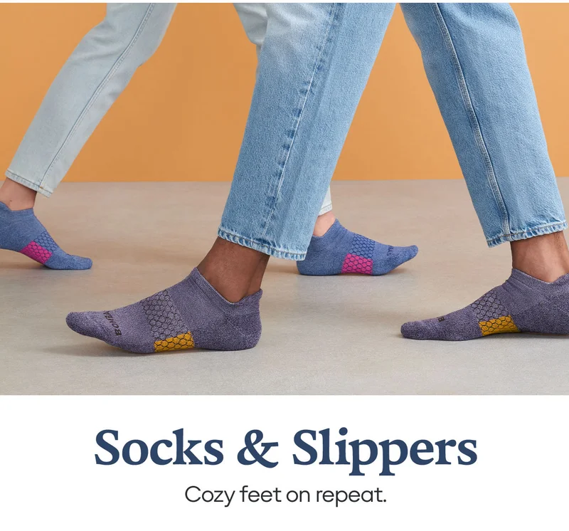 SOCKS & SLIPPERS | COZY FEET ON REPEAT.