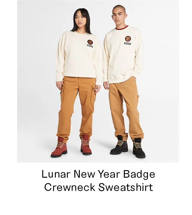 Lunar New Year Badge Crewneck Sweatshirt