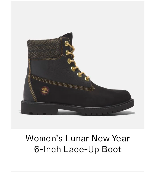 Women's Lunar New Year 6-Inch Lace-up Boot