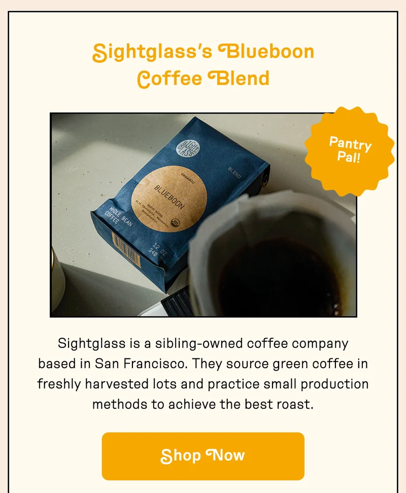 Shop Sightglass's Blueboon Coffee Blend