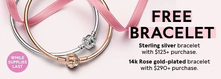 Free bracelet while supplies last