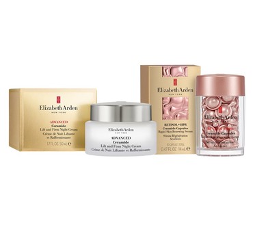 Elizabeth Arden Retinol + HPR Capsules 30ct & Advanced Night Cream Set