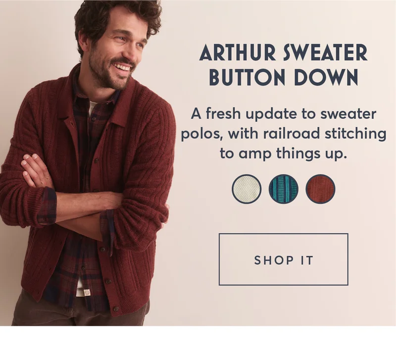 Arthur Sweater Button Down