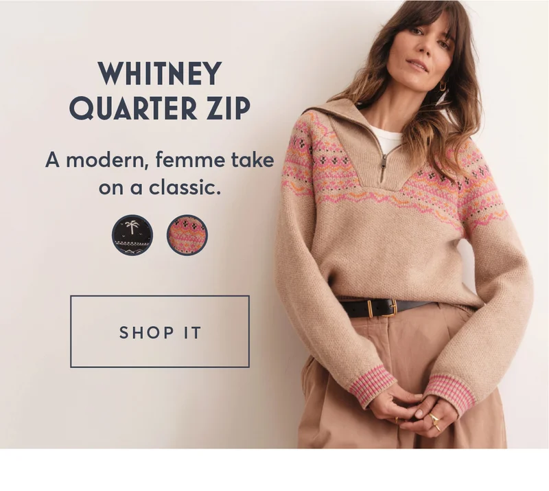 Archive Whitney Quarter Zip