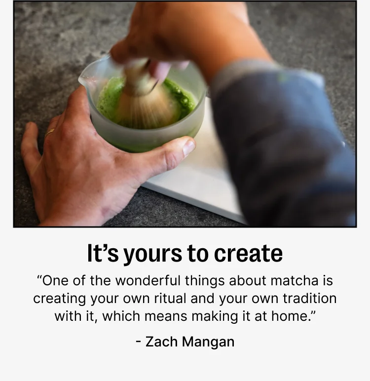 It's yours to create